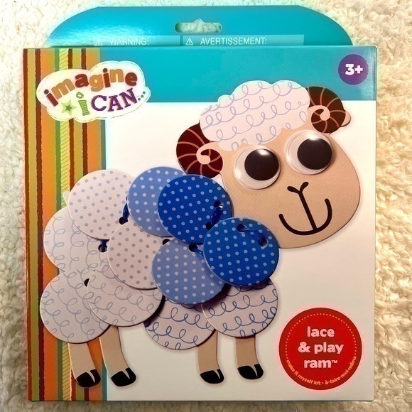 Imagine I Can Other - Manhattan Toy Imagine I Can Lace & Play Ram
